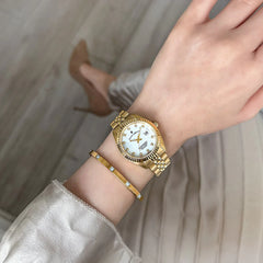 Jacques Du Manoir Inspiration 31 MM Quarz Damenuhr - JWL01203