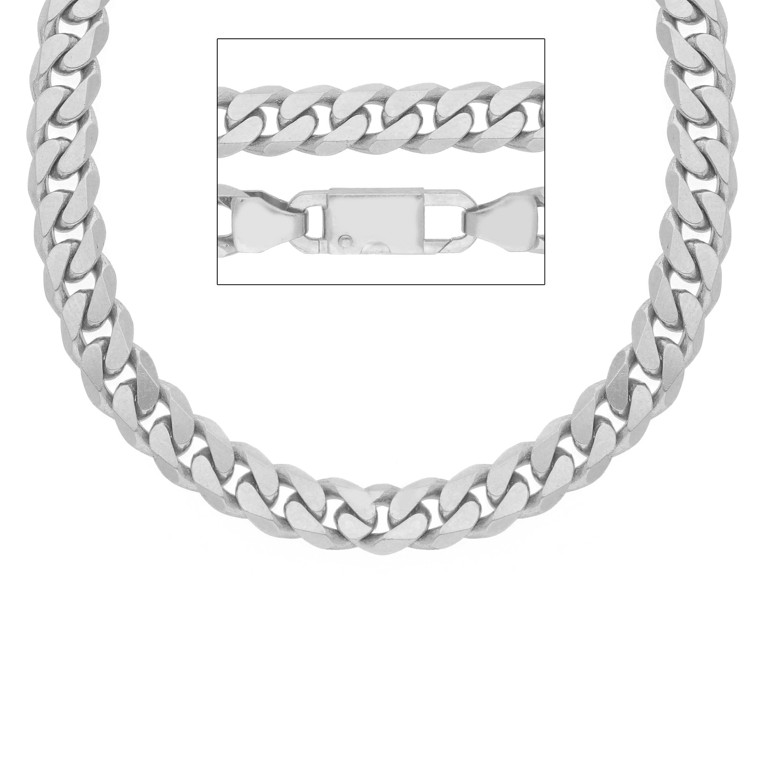 Halskette in 18 Karat Gold in Weissgold, ca. 65.5 Gramm - MGM200BB