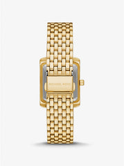 Montre pour femme Michael Kors Petite Emery en ton or avec pavé - MK4742