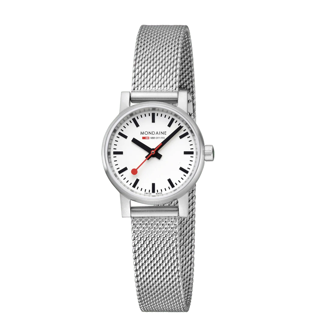 Mondaine EVO2 Herrenuhr aus Edelstahl, 26 MM - MSE.26110.SM