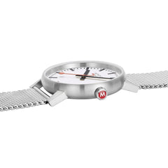 Mondaine EVO2 Herrenuhr aus Edelstahl, 43 MM - MSE.43110.SJ