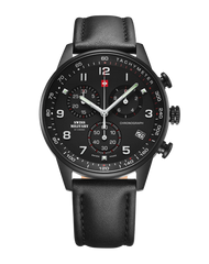 Swiss Military by Chrono Minimalistischer Chronograph Herrenuhr - SM34012.08