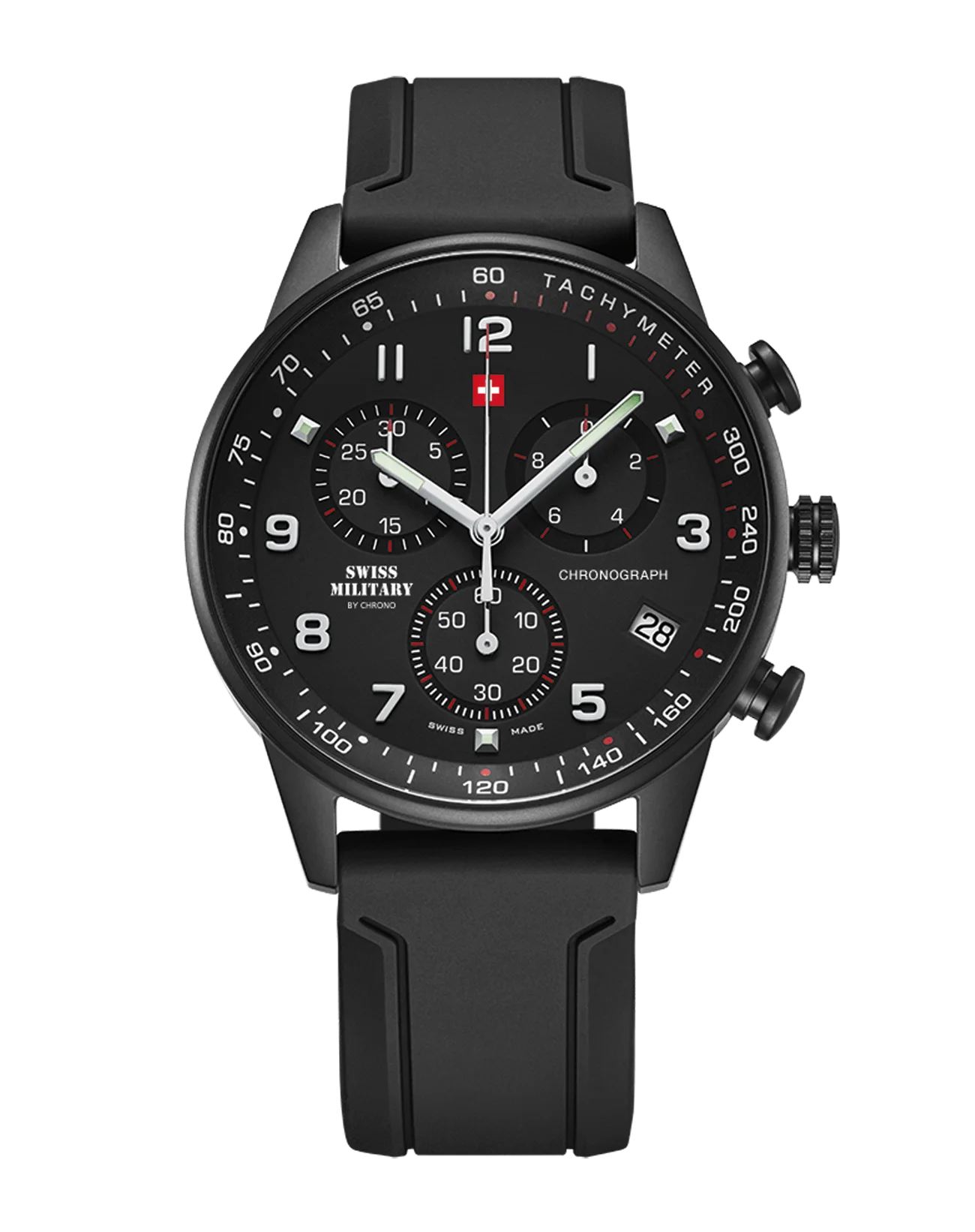 Swiss Military by Chrono Minimalistischer Chronograph Herrenuhr - SM34012.09