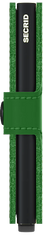 Portefeuille Secrid Mini vert brillant mat avec gravure - MM-Bright Green