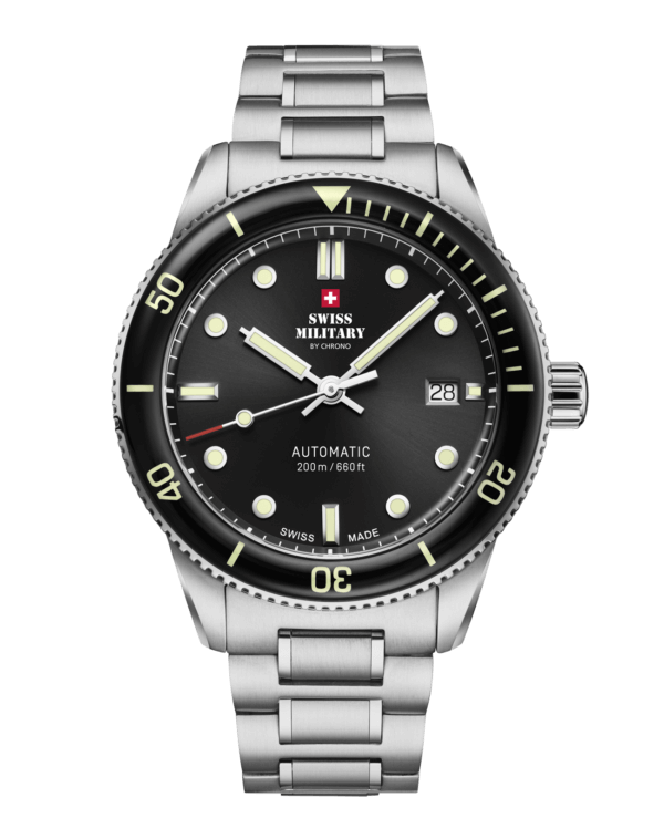 Swiss Military Automatik Taucheruhr für Herren - SMA34106.01