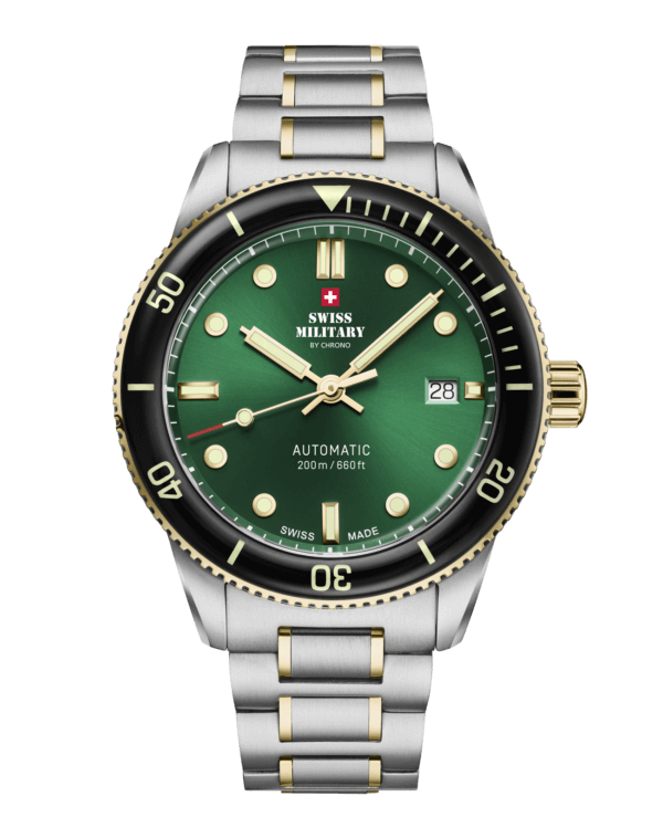Swiss Military Automatik Taucheruhr für Herren - SMA34106.03