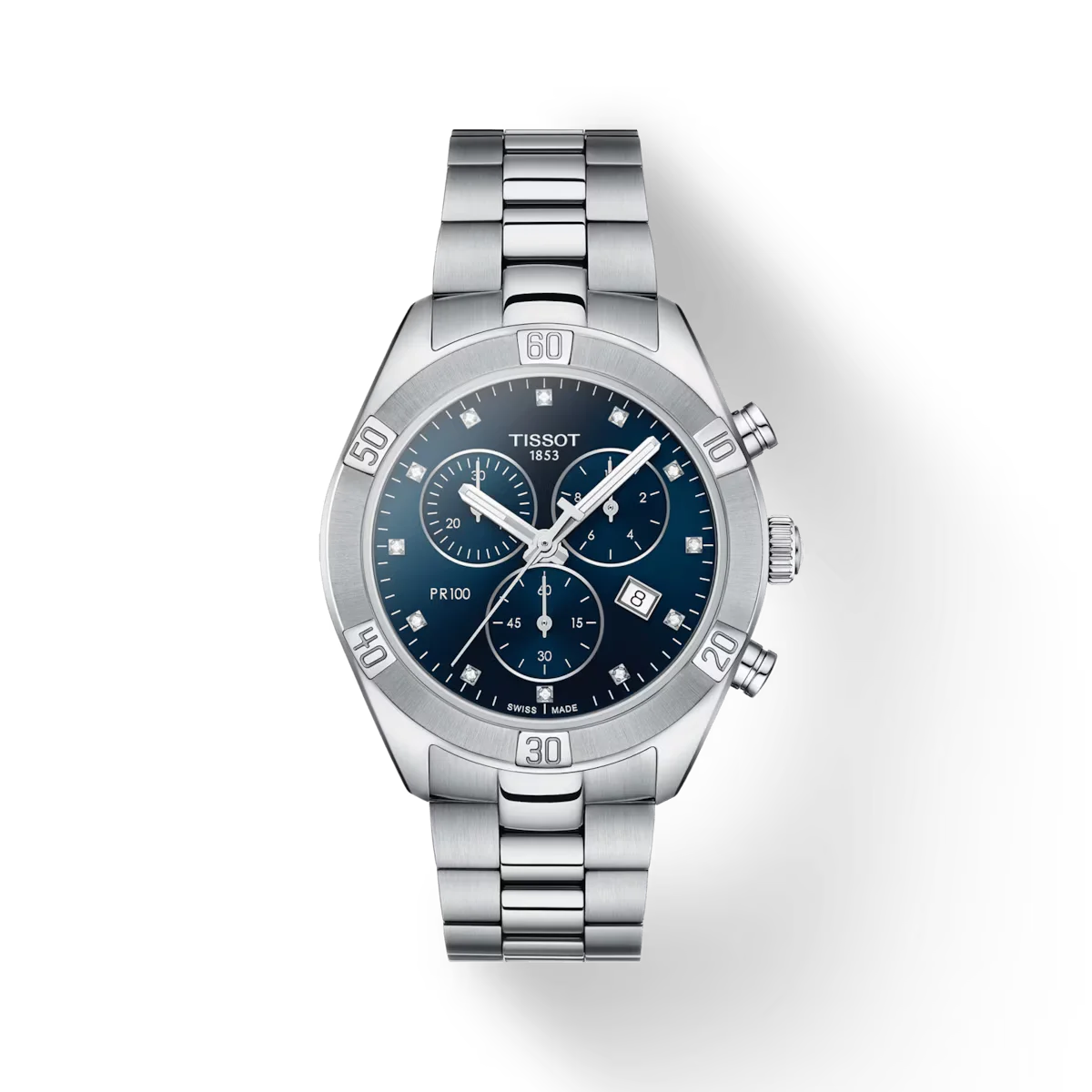 Tissot PR 100 Sport Chic Chronograph Damenuhr - T101.917.11.046.00