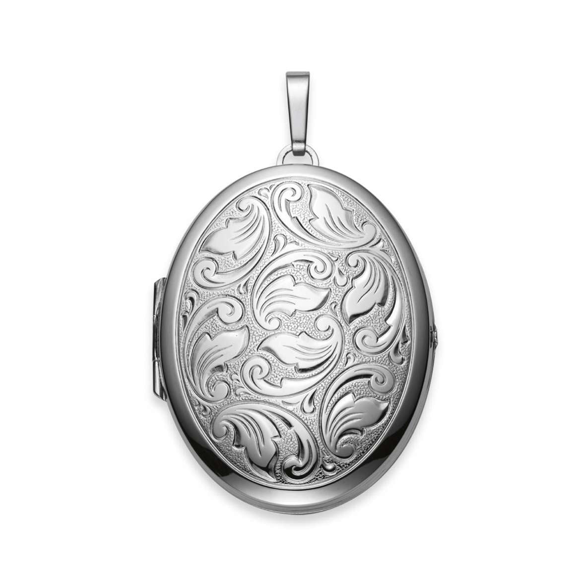 Anhänger Silber 925 weiss Medaillon - 6289.02343/0001