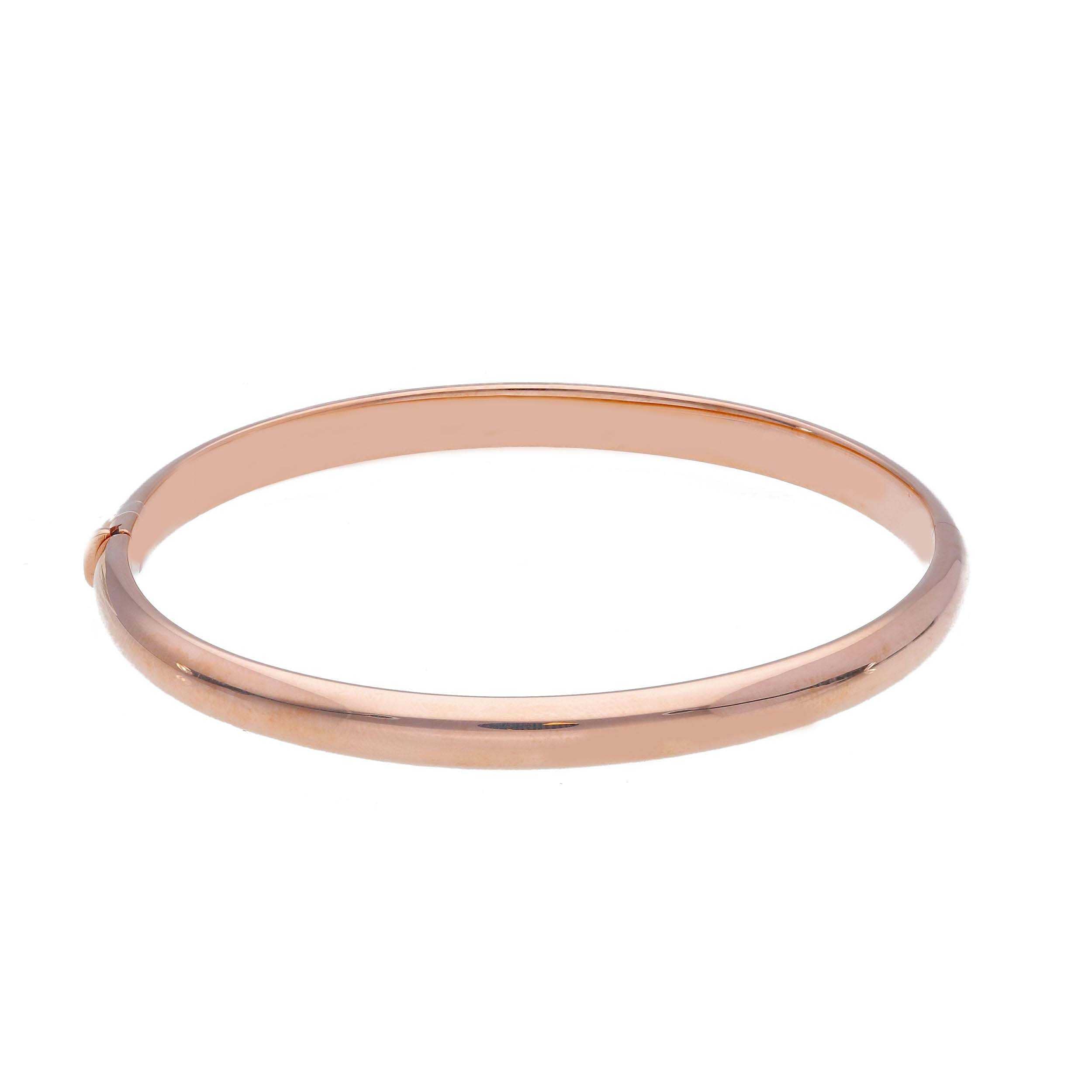 Armreif aus 18 Karat Roségold 6 mm - 167152