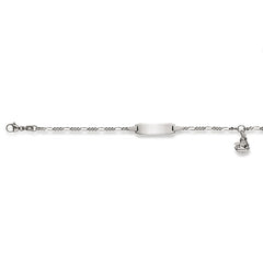 Baby Kinder ID-Armband in 18 Karat Weissgold mit Gratis Gravur - 1273.01133/1400