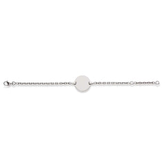 Baby Kinder ID-Armband in 18 Karat Weissgold mit Gratis Gravur - 1277.00067/1400