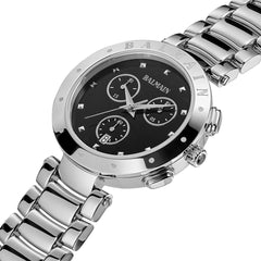 Balmain Balmainia Bijou Chronograph 36mm Schwarz Silber – B6251.33.66