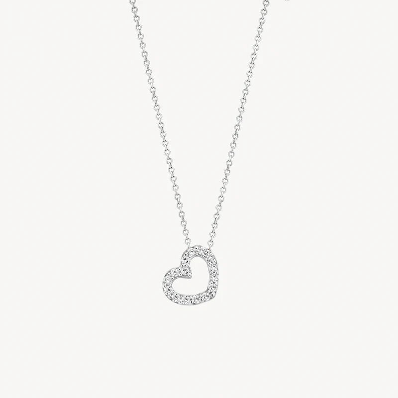 Blush Halskette 3072WZI - Weissgold (585) mit Zirkonia
