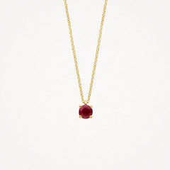 Blush Halskette aus 14 Karat Gold mit Rubin - 3200YRU