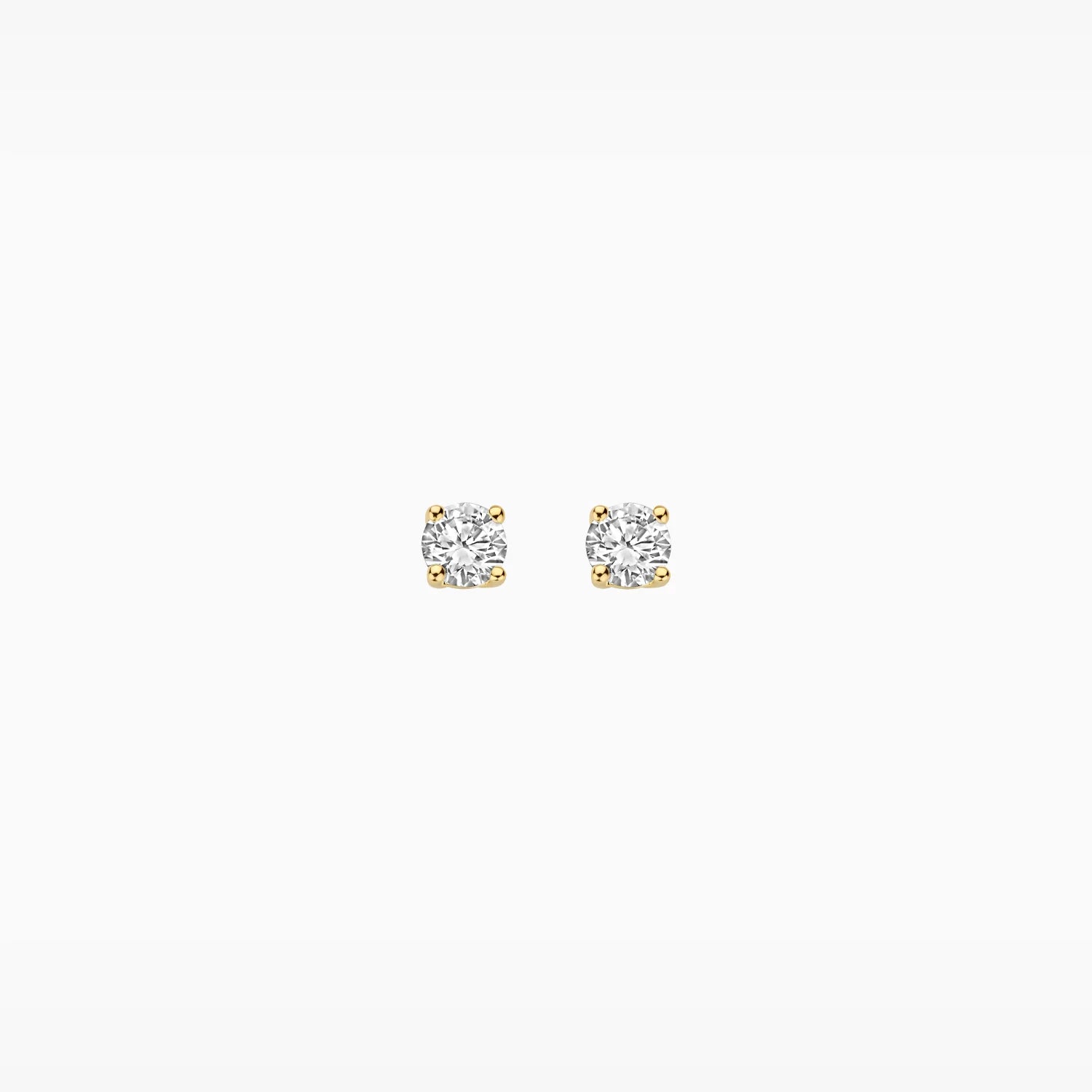 Blush Lab Diamonds Ohrstecker LG7001Y – (585er) Gelbgold mit laborgegezüchtetem Diamanten