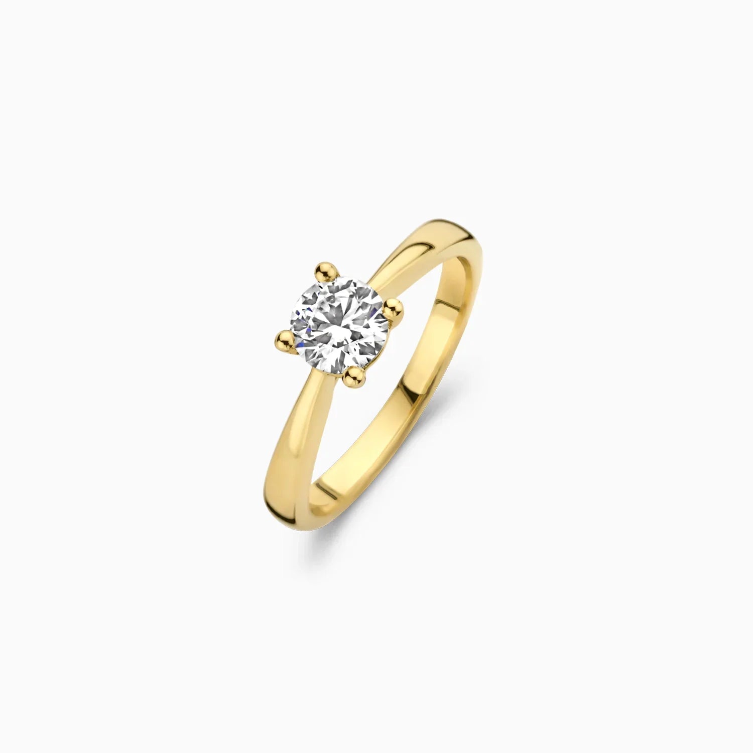 Blush Verlobungsringe in 585/14 Karat Gelbgold mit Labordiamant - LG1004Y