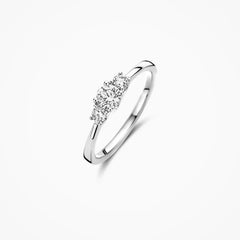 Blush Verlobungsringe in 585/14 Karat Weissgold mit Labordiamanten - LG1007W