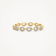 Blush Ring 1257BZI - (585er) Gelb- und Weissgold mit Zirkonia