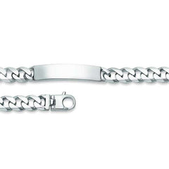 Breites Plaketten Armband aus Silber 925 weiss - 6277.00012/1900