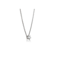 Collier Breuning en or 18 carats 6 griffes avec diamant - 61/01441