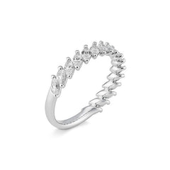 Breuning Memoire Navette Verlobungsring mit Diamanten - 41/06297