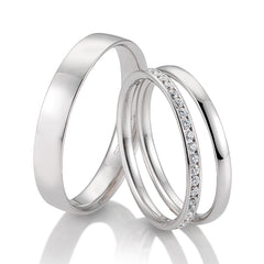 Breuning Triset Trauringe - 48/50109 & 48/50110 & 48/04717
