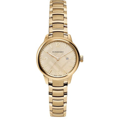 Burberry Damenuhr Classic in Gold - BU10109