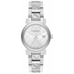 Burberry Damenuhr "The City" in Silber - BU9144