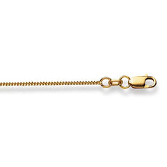 Collier Panzerkette 585 Gold | Gelbgold Geschliffen 1.2 mm