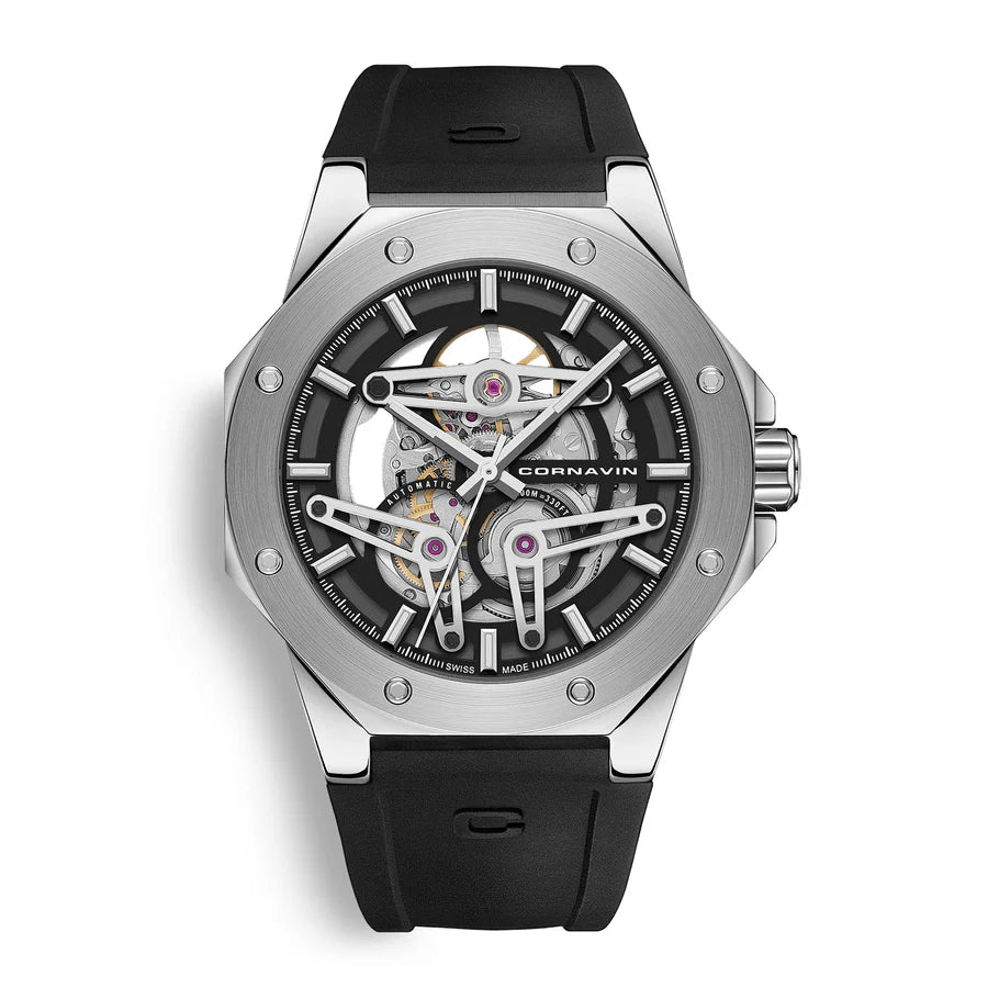 Cornavin Herrenuhr Skelett SK.01.R - 42MM