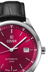 COVER Arena Automatic Burgundy Herrenuhr - COA225.07