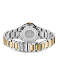 COVER Cardea Crystal Grün, Bicolor Gold Damenuhr - CO221.05