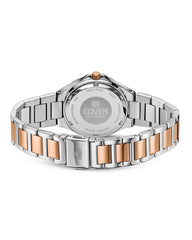 COVER Cardea Crystal Roségold Bicolor Damenuhr - CO221.06