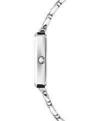 COVER Noble Square Hellblau, Silber Damenuhr - CO222.03
