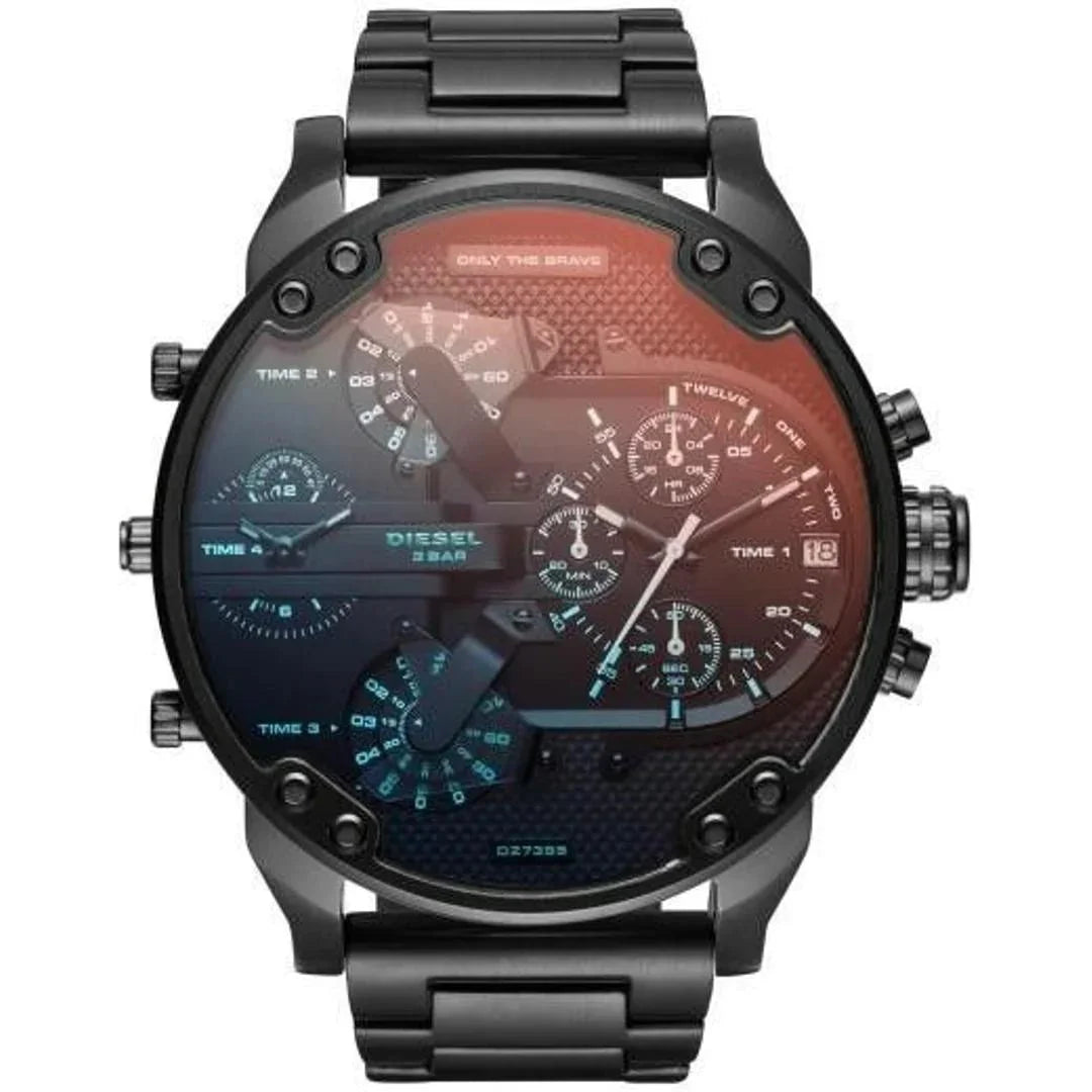 Diesel Herrenuhr Mr. Daddy 2.0 Chronograph in Schwarz DZ7395 | Kaufen