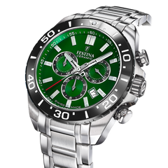 Festina Swiss Made Edelstahl Herrenuhr - F20042/3