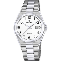 Festina Klassik Herrenuhr mit Edelstahl Armband - F20552/1