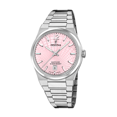 Festina Swiss Made Rivé Rosa Damenuhr - F20052/3