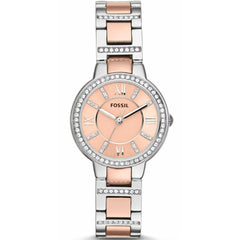 Fossil Virgina Quarz Damenuhr Bicolor - ES3405