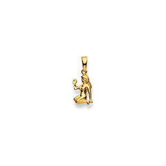 Gold-Classics Anhänger „Jungfrau“ aus 750 Gelbgold - 1154.06017/0090