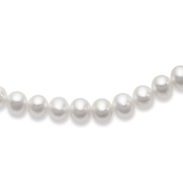Gold-Classics Perlenstrang Classics Weiss 8–8,5 mm –0034.02287/0001