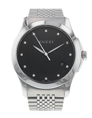 Gucci G-Timeless M Diamonds Herrenuhr - YA126405