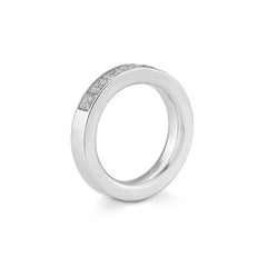 Halbmemoire Carree Labordiamantring – Eleganter Ring mit Labordiamanten - 41062860