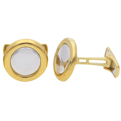 Hemdknopf aus 18 Karat Gold – Eleganter 750er Goldknopf für Herren - 216461