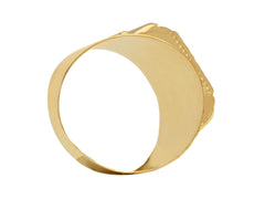 Bague homme en or 18 carats – Bague en or 750 pour homme - 110124
