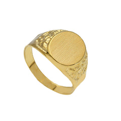 Herrenring 18 Karat Gold – 750 Goldring für Männer - 121041