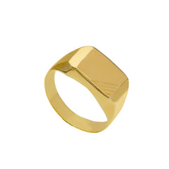 Herrenring 18 Karat Gold – 750 Goldring für Männer - 129898
