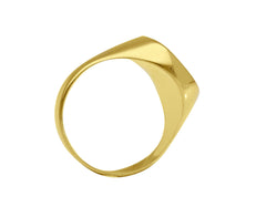 Bague homme en or 18 carats – Bague en or 750 pour homme - 129903