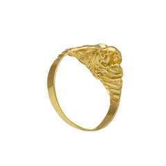 Herrenring 18 Karat Gold – 750 Goldring für Männer - 132846