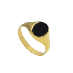 Bague homme en or 18 carats – Bague en or 750 pour homme - 169140